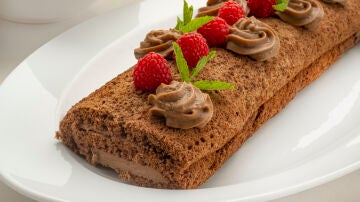 Eva Arguiñano lo vuelve a hacer: brazo gitano con crema de café y cacao que huele a gloria.