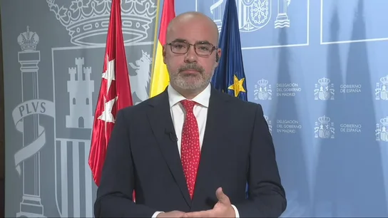 El delegado del Gobierno en Madrid. El delegado del Gobierno en Madrid.