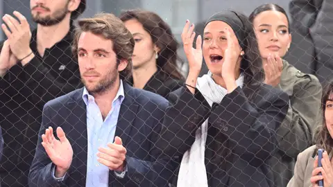 Borja Moreno y Victoria Federica en el Mutua Madrid Open Borja Moreno y Victoria Federica en el Mutua Madrid Open