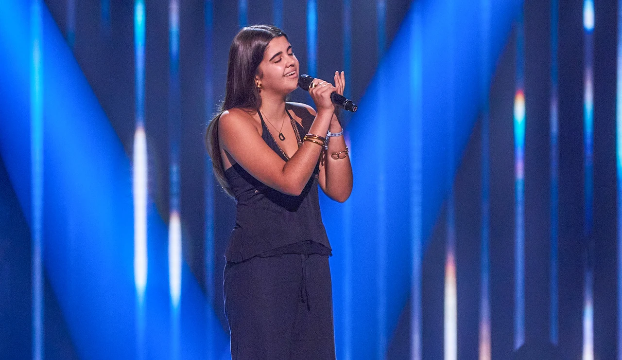 Daniela, talent de La Voz Kids