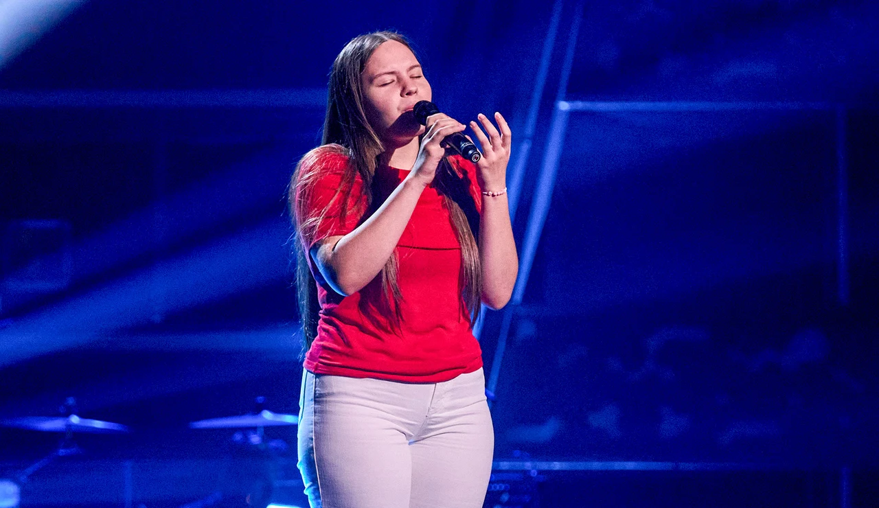 Laura, talent de La Voz Kids