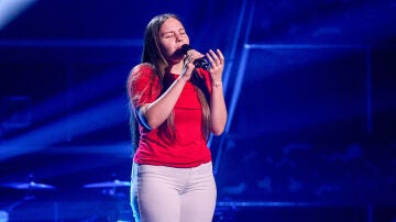 Laura, talent de La Voz Kids