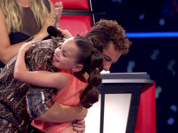 Bisbal reconoce a esta talents de La Voz Kids: “Trabajando se consiguen los sueños”