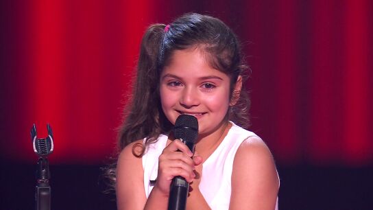 &ldquo;Voy a llorar, te lo juro&rdquo;: los coaches se derriten ante las palabras de esta peque&ntilde;a talent de La Voz Kids