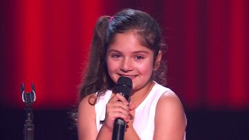 “Voy a llorar, te lo juro”: los coaches se derriten ante las palabras de esta pequeña talent de La Voz Kids