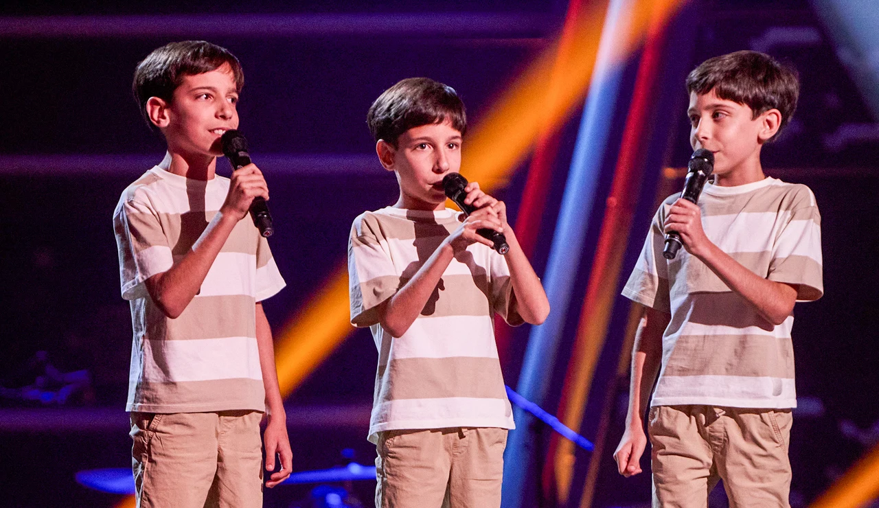 Los trillizos de La Voz Kids