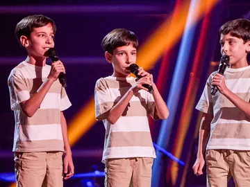 Los trillizos de La Voz Kids Los trillizos de La Voz Kids