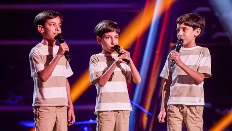 Los trillizos de La Voz Kids Los trillizos de La Voz Kids
