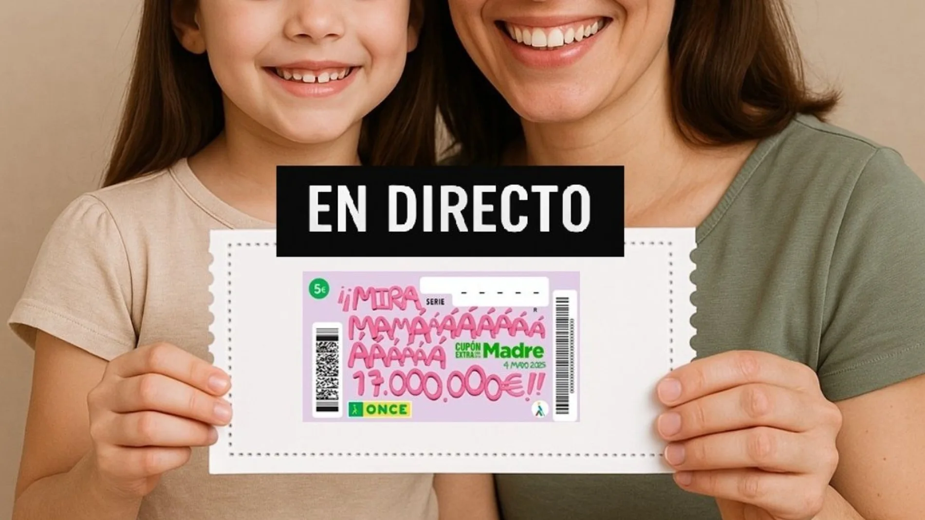 Sorteo Lotería ONCE Día de la Madre: Comprobar décimo de hoy domingo 4 de mayo, en directo Sorteo Lotería ONCE Día de la Madre: Comprobar décimo de hoy domingo 4 de mayo, en directo