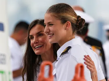 El emotivo reencuentro entre la reina Letizia y la princesa Leonor El emotivo reencuentro entre la reina Letizia y la princesa Leonor