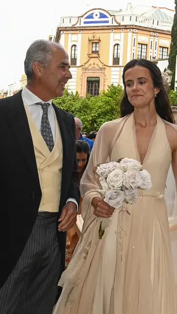 Pepa Astolfi antes de su boda en Sevilla Pepa Astolfi antes de su boda en Sevilla