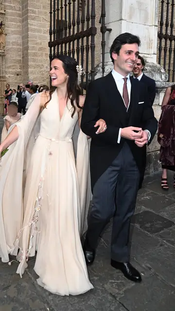 Pepa Astolfi y Lorenzo Morejón en su boda Pepa Astolfi y Lorenzo Morejón en su boda