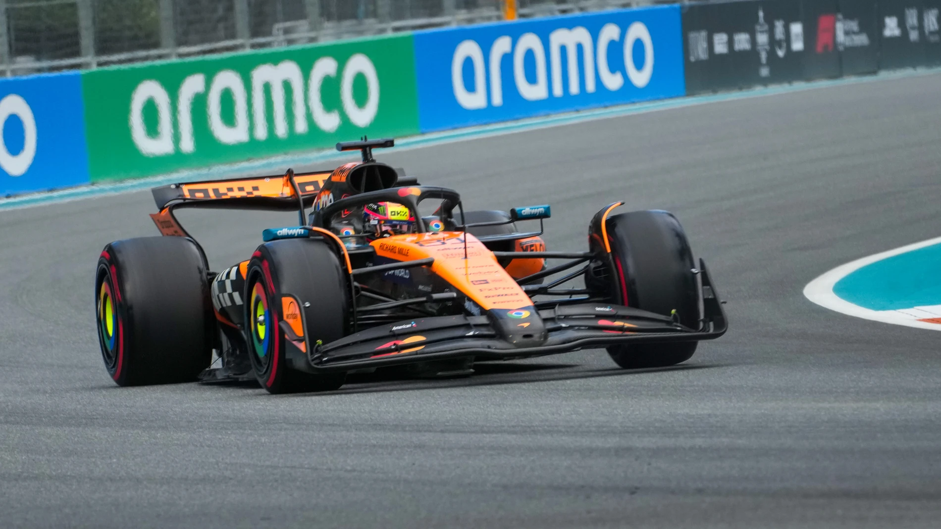 Piastri durante el GP de Miami Piastri durante el GP de Miami