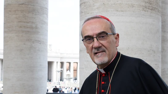 El cardenal Pizzaballa El cardenal Pizzaballa