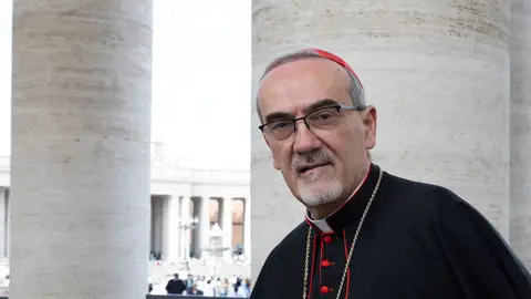 El cardenal Pizzaballa El cardenal Pizzaballa