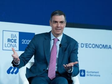 El presidente del Gobierno, Pedro Sánchez, durante la 40 Reunió Cercle d'Economia