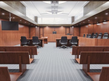 Sala de un juzgado