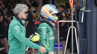 Fernando Alonso en el GP de Miami