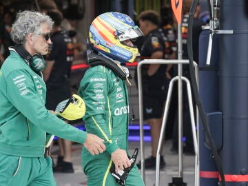 Fernando Alonso en el GP de Miami