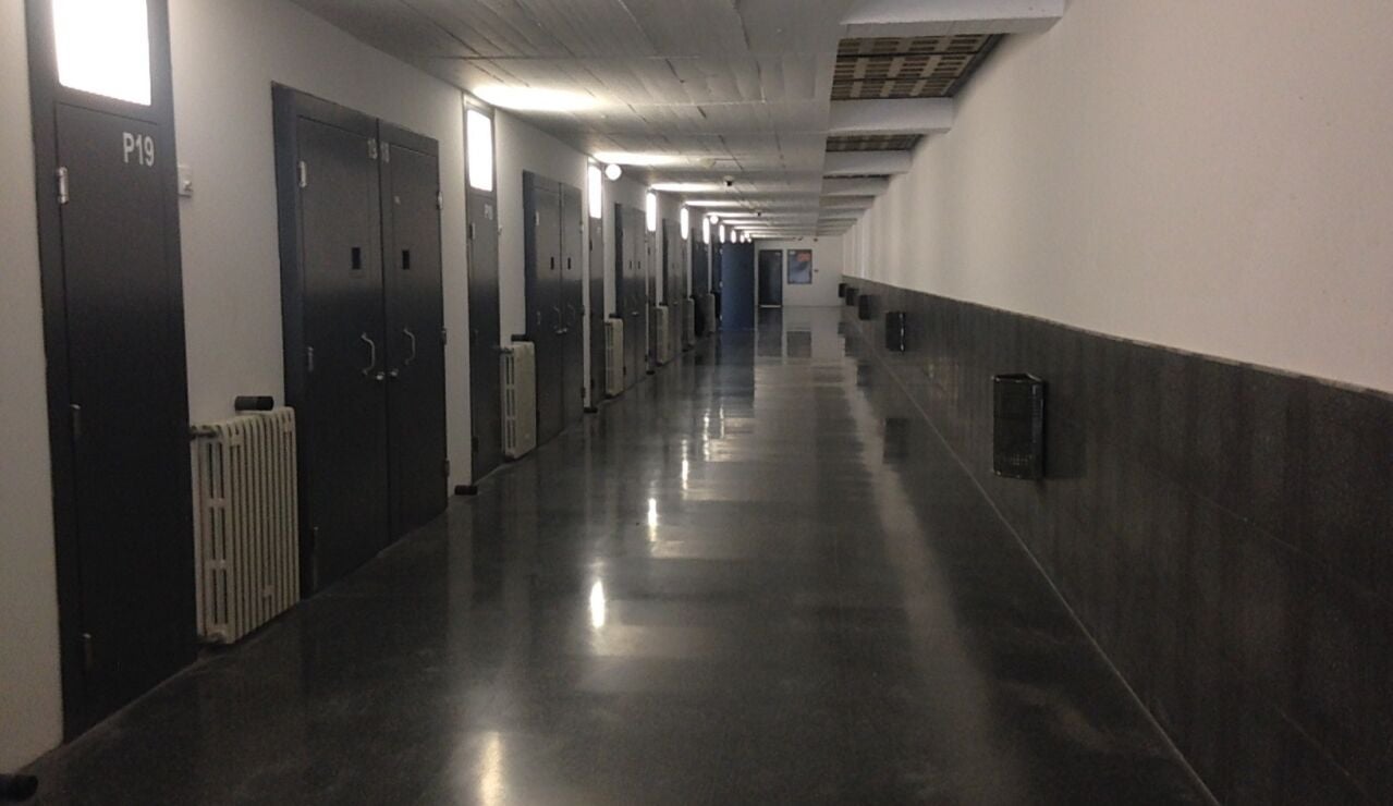 Interior de la c&aacute;rcel de Mas d'Enric, en El Catllar (Tarragona)