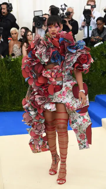 Rihanna en la Met Gala 2017 Rihanna en la Met Gala 2017