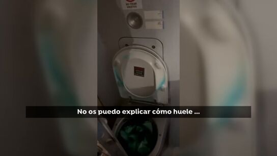 El estado de los ba&ntilde;os de los trenes afectados en Toledo