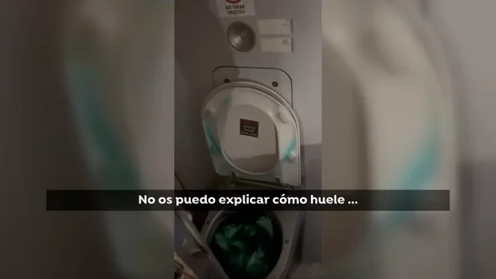 El estado de los baños de los trenes afectados en Toledo El estado de los baños de los trenes afectados en Toledo