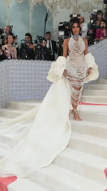 Kim Kardashian en la Met Gala 2023 Kim Kardashian en la Met Gala 2023