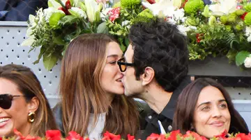 Blanca Suárez y Javier Rey en el Mutua Madrid Open Blanca Suárez y Javier Rey en el Mutua Madrid Open