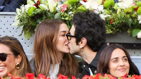 Blanca Suárez y Javier Rey en el Mutua Madrid Open Blanca Suárez y Javier Rey en el Mutua Madrid Open