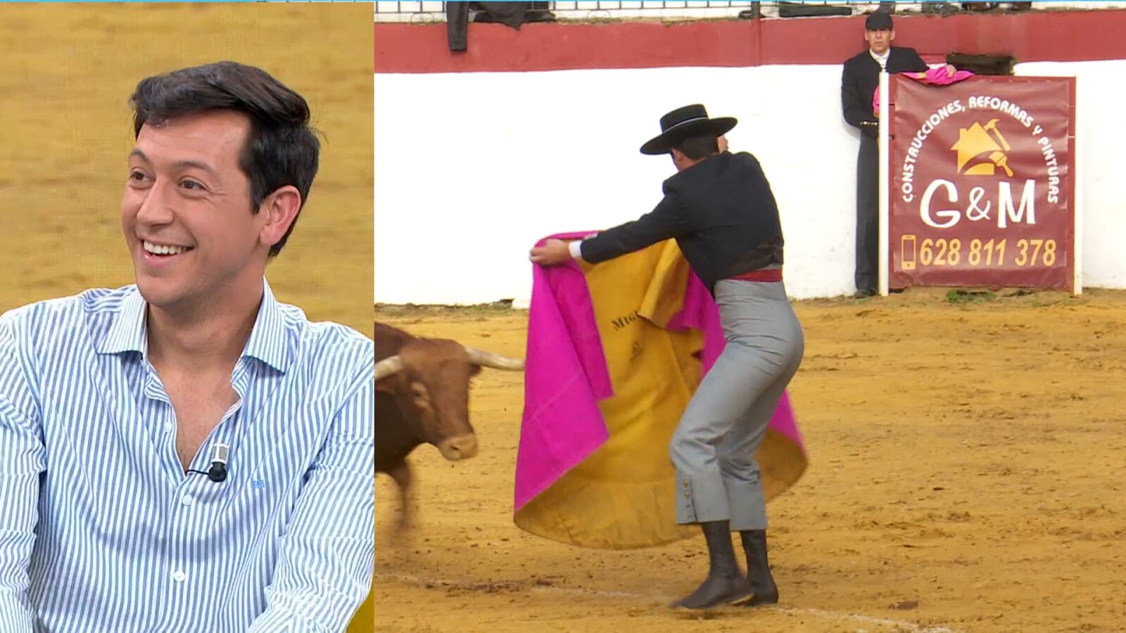 Miguel Ángel Silva, torero y periodista: 
