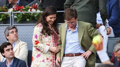 José Luis Martínez Almeida y Teresa Urquijo, en Mutua Madrid Open José Luis Martínez Almeida y Teresa Urquijo, en Mutua Madrid Open