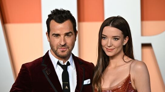 Justin Theroux y Nicole Brydon Bloom 