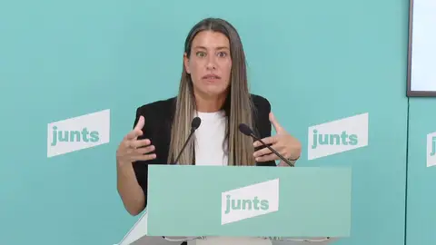 Miriam Nogueras, portavoz de Junts Antena3 Noticias