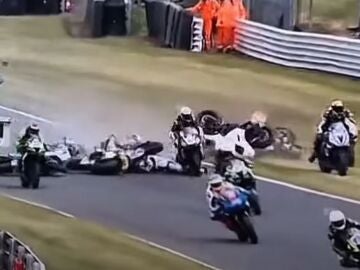 Momento del accidente