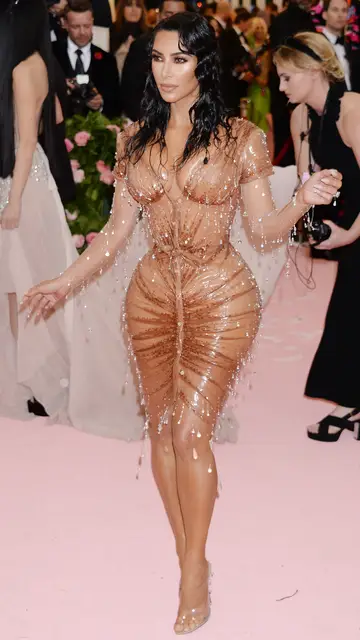 Kim Kardashian en la Met Gala 2019 Kim Kardashian en la Met Gala 2019