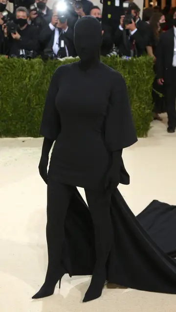 Kim Kardashian en la Met Gala 2021 Kim Kardashian en la Met Gala 2021