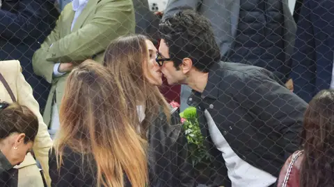 Blanca Suárez y Javier Rey en el Mutua Madrid Open Blanca Suárez y Javier Rey en el Mutua Madrid Open