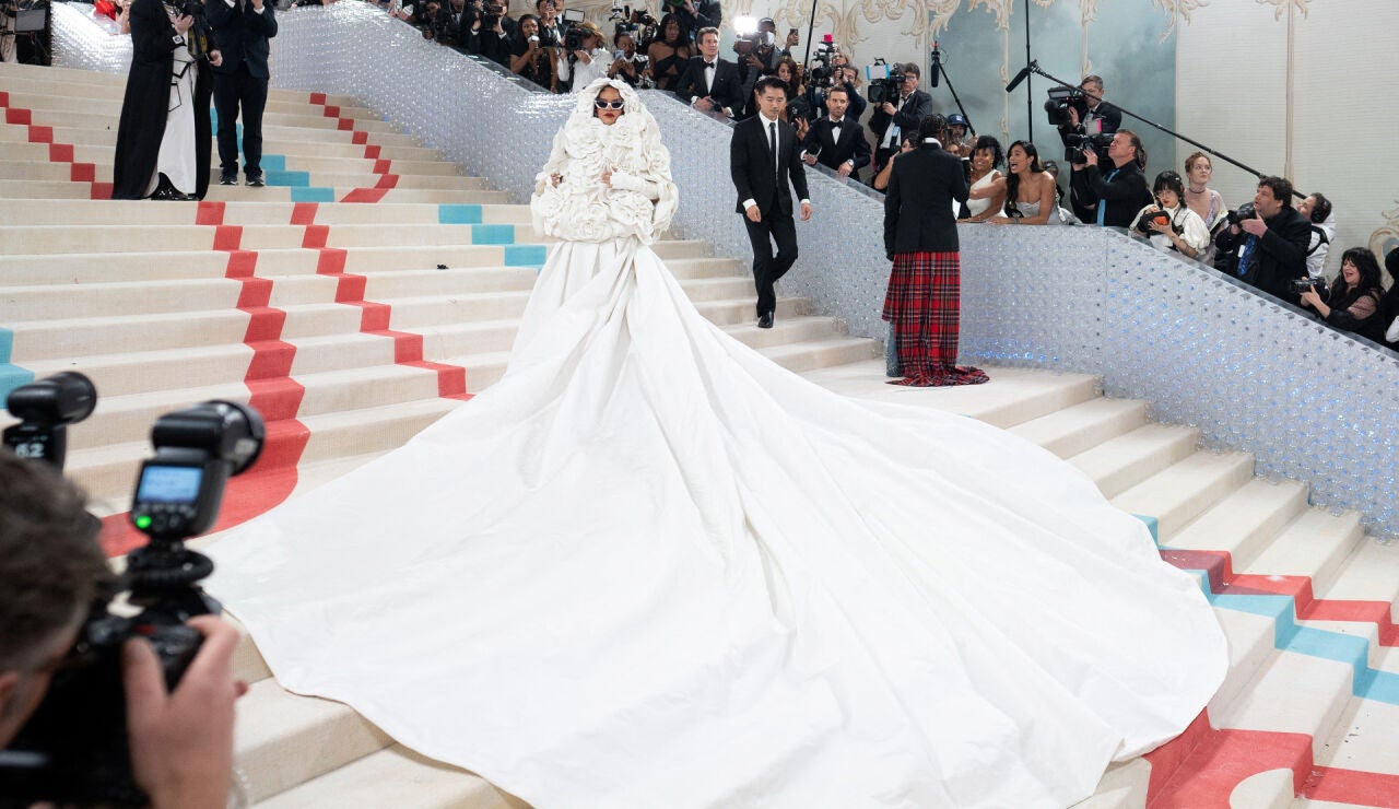 Rihanna en la Met Gala 2023