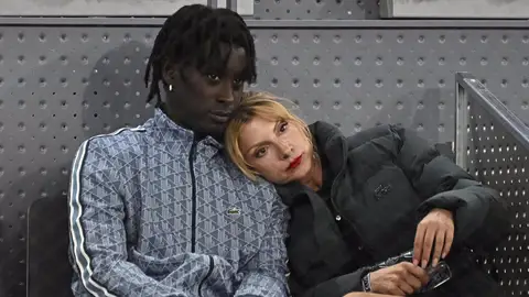 Nawja Nimri con su novio José Mendes Vieira Open de Tenis de Madrid Nawja Nimri con su novio José Mendes Vieira Open de Tenis de Madrid