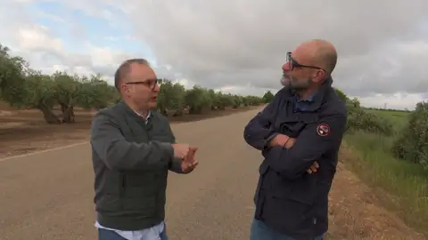 Raúl García en Espejo Público. Raúl García en Espejo Público.