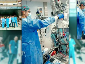 Primer trasplante de corazón e hígado Primer trasplante de corazón e hígado
