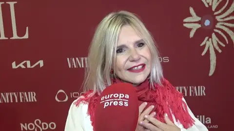 Eugenia Martínez de Irujo haciendo declaraciones Eugenia Martínez de Irujo haciendo declaraciones