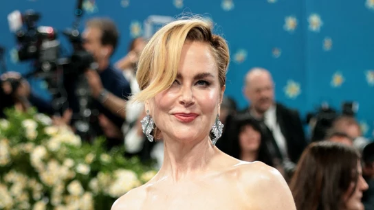 Nicole Kidman en la Met Gala 2025 vestida de Balenciaga Nicole Kidman en la Met Gala 2025 vestida de Balenciaga