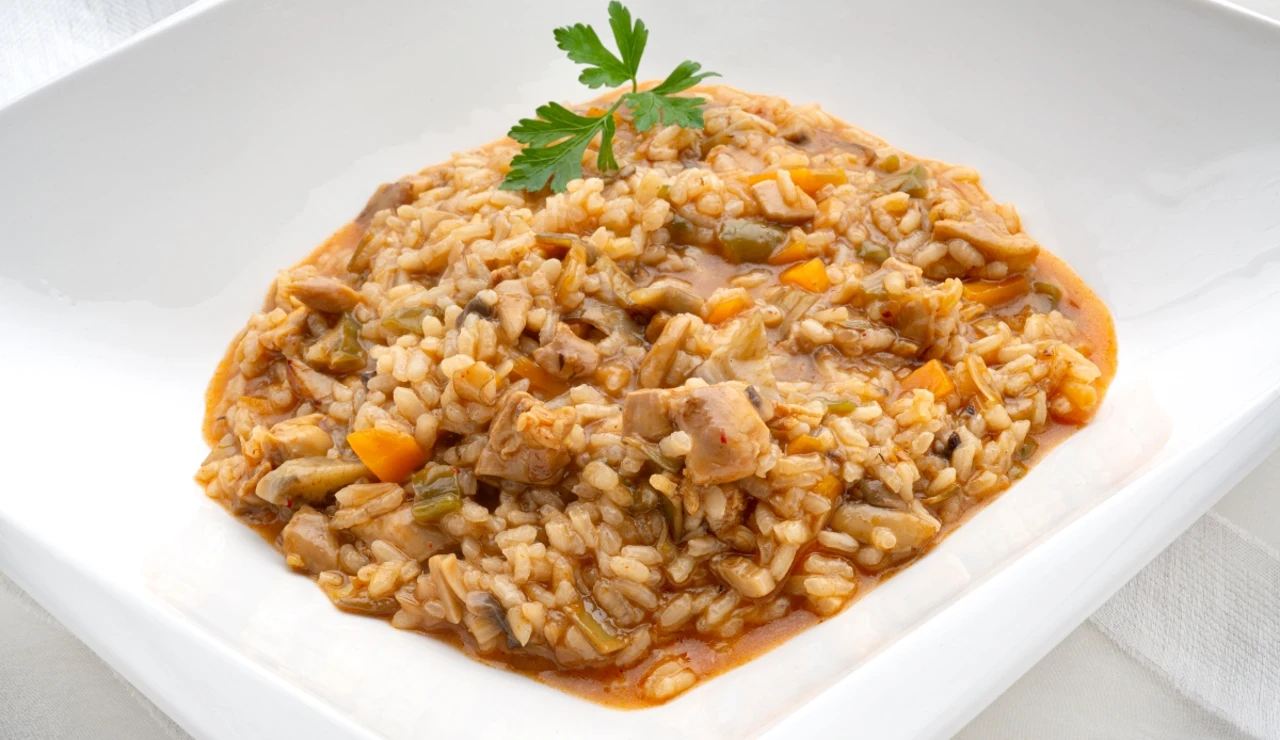 Arroz caldoso de pollo de Karlos Arguiñano