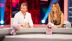 Edurne se pone el delantal en El Hormiguero para preparar un postre con David de Jorge y Pablo Motos