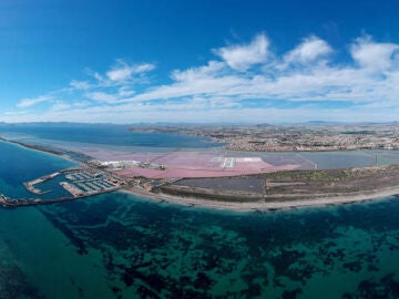 Vista del Litoral de San Pedro del Pinatar, Murcia