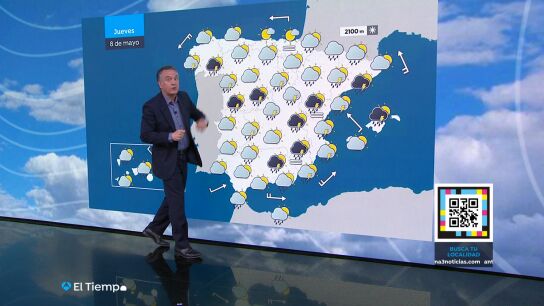 Roberto Brasero anuncia la llegada de dos danas: "Nuevas tormentas y granizadas"