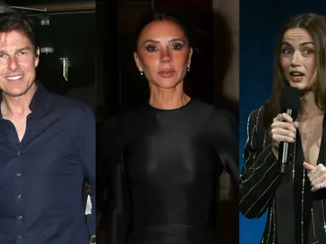 Tom Cruise, Victoria Beckham y Ana de Armas Tom Cruise, Victoria Beckham y Ana de Armas