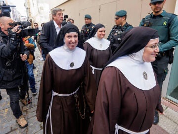 Las exreligiosas del convento de las Clarisas de Belorado